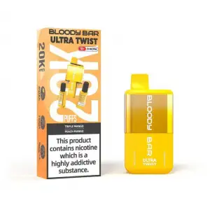 Triple Mango / Peach Mango | Bloody Bar Ultra Twist 20K Disposable Vape